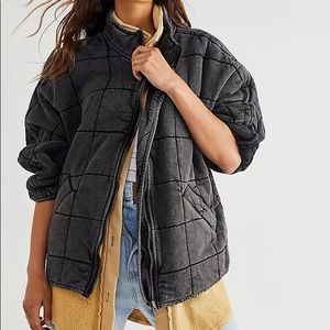 Dolman Quilted Knit Jacket
